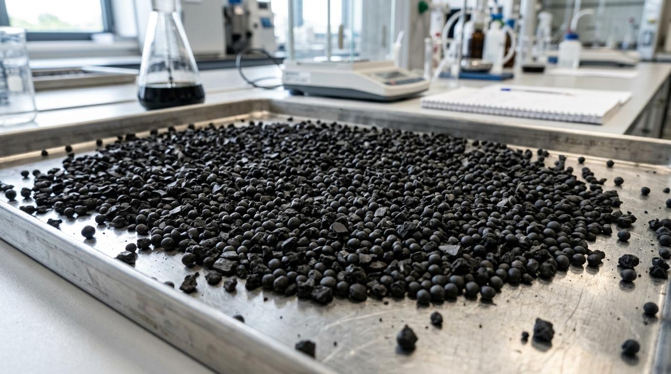 High-purity recovered carbon black (rCB) micro-pellets post-purification
